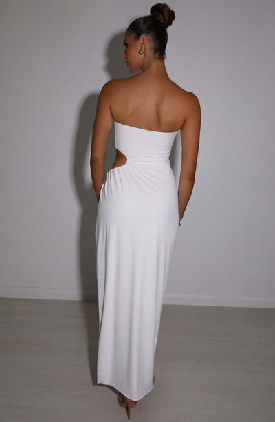 Indigo Maxi Dress - White Babyboo Fashion Premium Exclusive Design