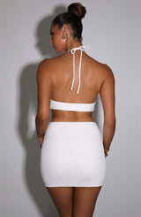 Irene Mini Skirt - White Babyboo Fashion Premium Exclusive Design