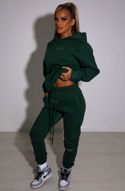 Ivy Luxe Hoodie - Emerald Babyboo Fashion Premium Exclusive Design