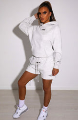 Ivy Luxe Hoodie - Grey Tops Babyboo Fashion Premium Exclusive Design