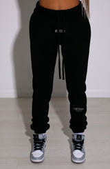 Ivy Luxe Trackpant - Black Pants XS Babyboo Fashion Premium Exclusive Design