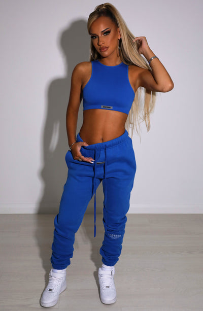 Ivy Luxe Trackpant - Electric Blue Babyboo Fashion Premium Exclusive Design