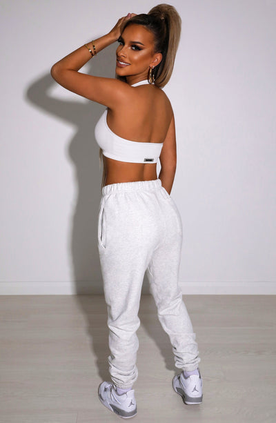 Ivy Luxe Trackpant - Grey Pants Babyboo Fashion Premium Exclusive Design