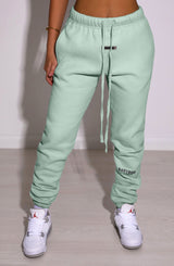 Ivy Luxe Trackpant - Sage Pants Babyboo Fashion Premium Exclusive Design