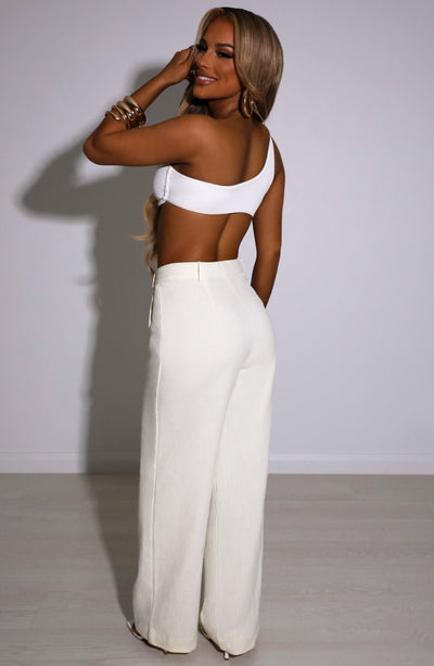 Jadae Pants - Cream Babyboo Fashion Premium Exclusive Design