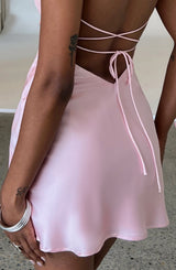 Jhene Mini Dress - Blush Babyboo Fashion Premium Exclusive Design