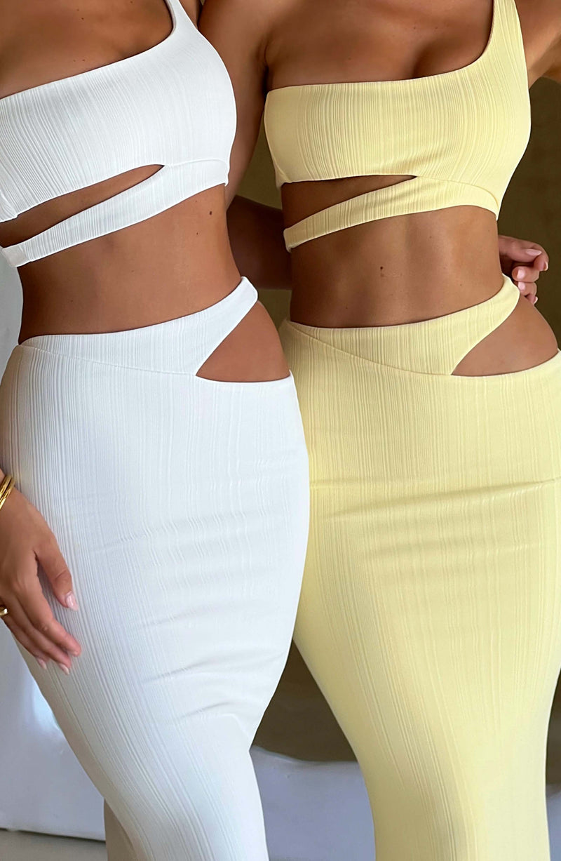 Kaela Maxi Skirt - Lemon Skirt Babyboo Fashion Premium Exclusive Design