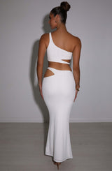 Kaela Maxi Skirt - White Babyboo Fashion Premium Exclusive Design