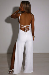 Khloe Jumpsuit - White XS Babyboo Fashion Premium Exclusive Design