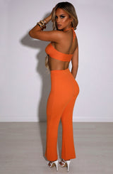 Kyana Crop - Orange Top Babyboo Fashion Premium Exclusive Design