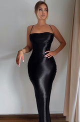 Leilani Maxi Dress - Black – BABYBOO