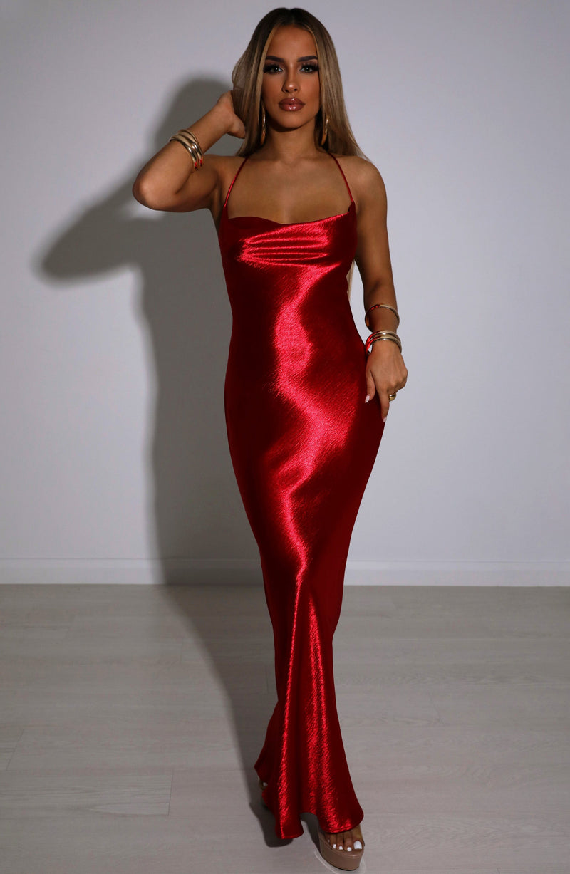 Leilani Maxi Dress - Red XS Babyboo Fashion Premium Exclusive Design