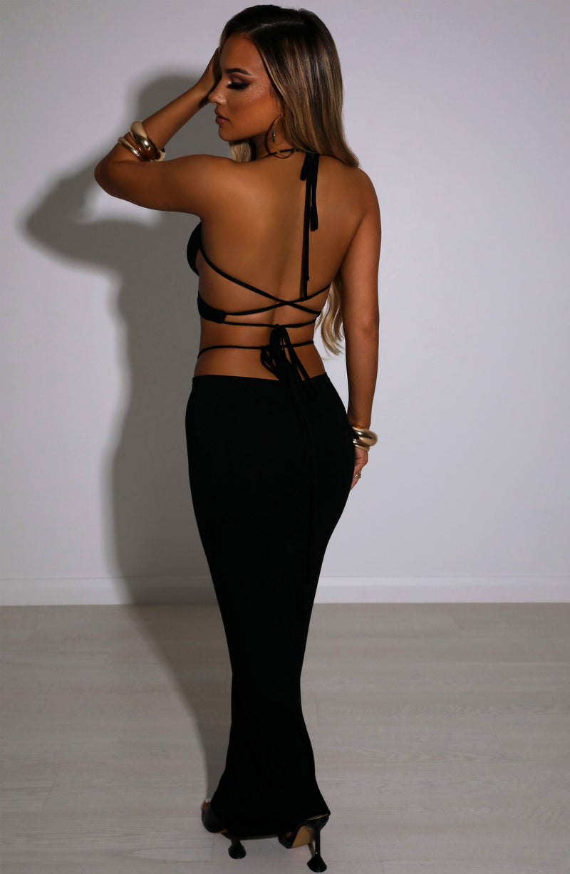 Leticia Maxi Skirt - Black Babyboo Fashion Premium Exclusive Design