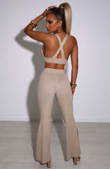 Lila Pants - Beige Pants Babyboo Fashion Premium Exclusive Design