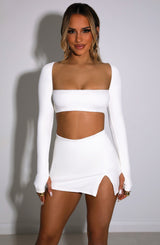 Lucianna Top - White Babyboo Fashion Premium Exclusive Design