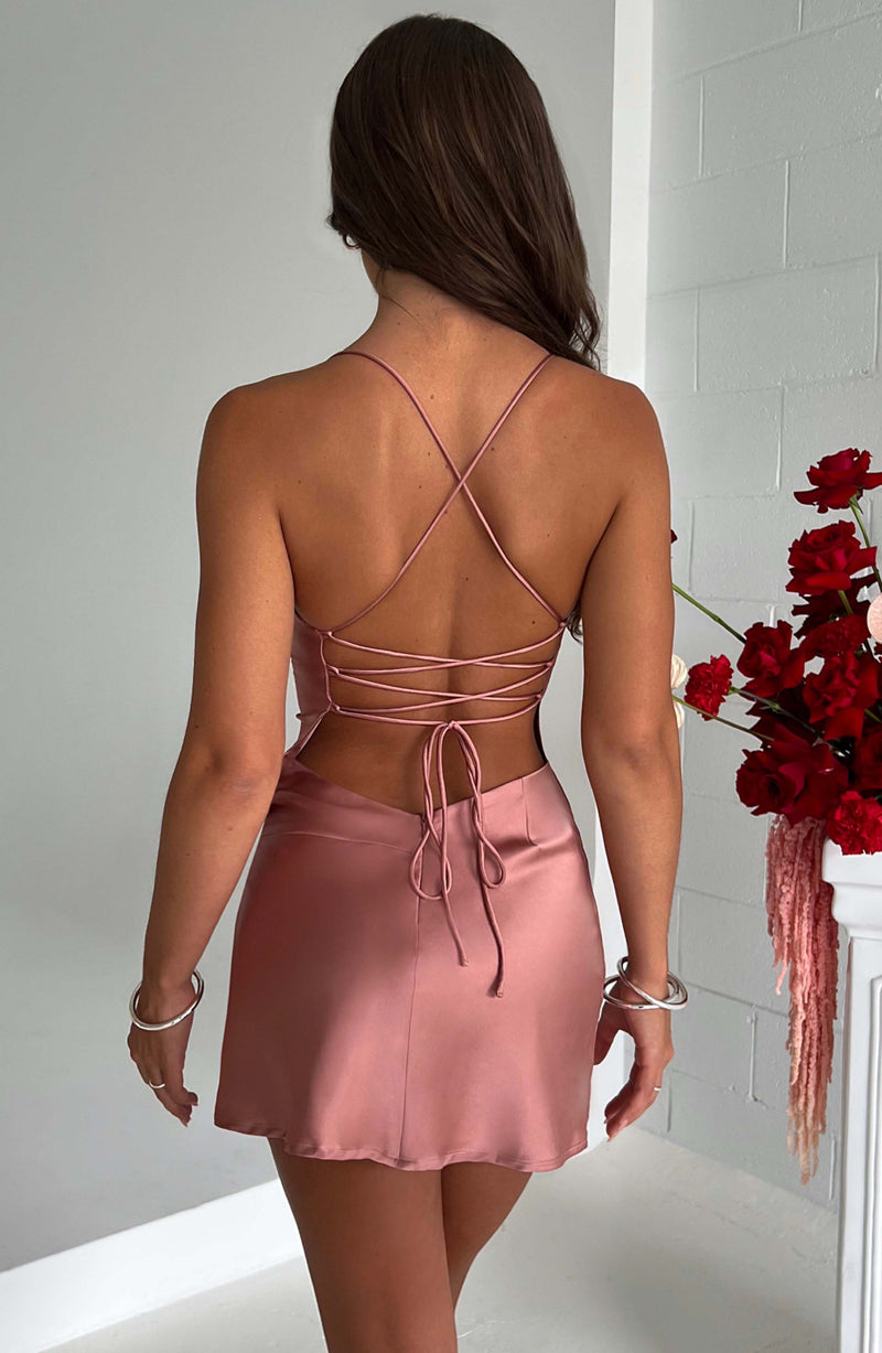 Mae Mini Dress - Pink Dress Babyboo Fashion Premium Exclusive Design