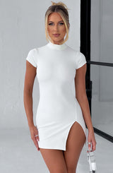 Mai Mini Dress - White Babyboo Fashion Premium Exclusive Design