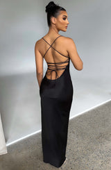 Makalita Maxi Dress - Black Babyboo Fashion Premium Exclusive Design