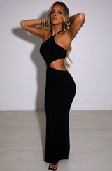 Martini Maxi Dress - Black Dress Babyboo Fashion Premium Exclusive Design