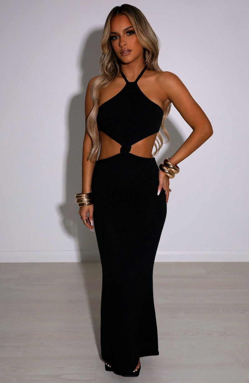 Martini Maxi Dress - Black Dress Babyboo Fashion Premium Exclusive Design