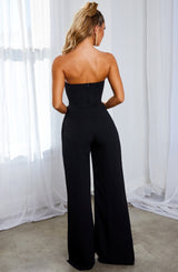 Melanie Jumpsuit - Black Jumpsuit Babyboo Fashion Premium Exclusive Design