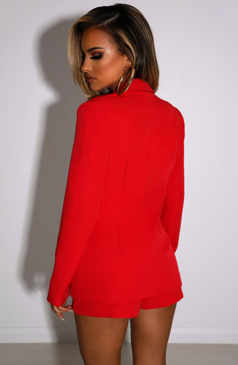 Natasha Jacket - Red Babyboo Fashion Premium Exclusive Design