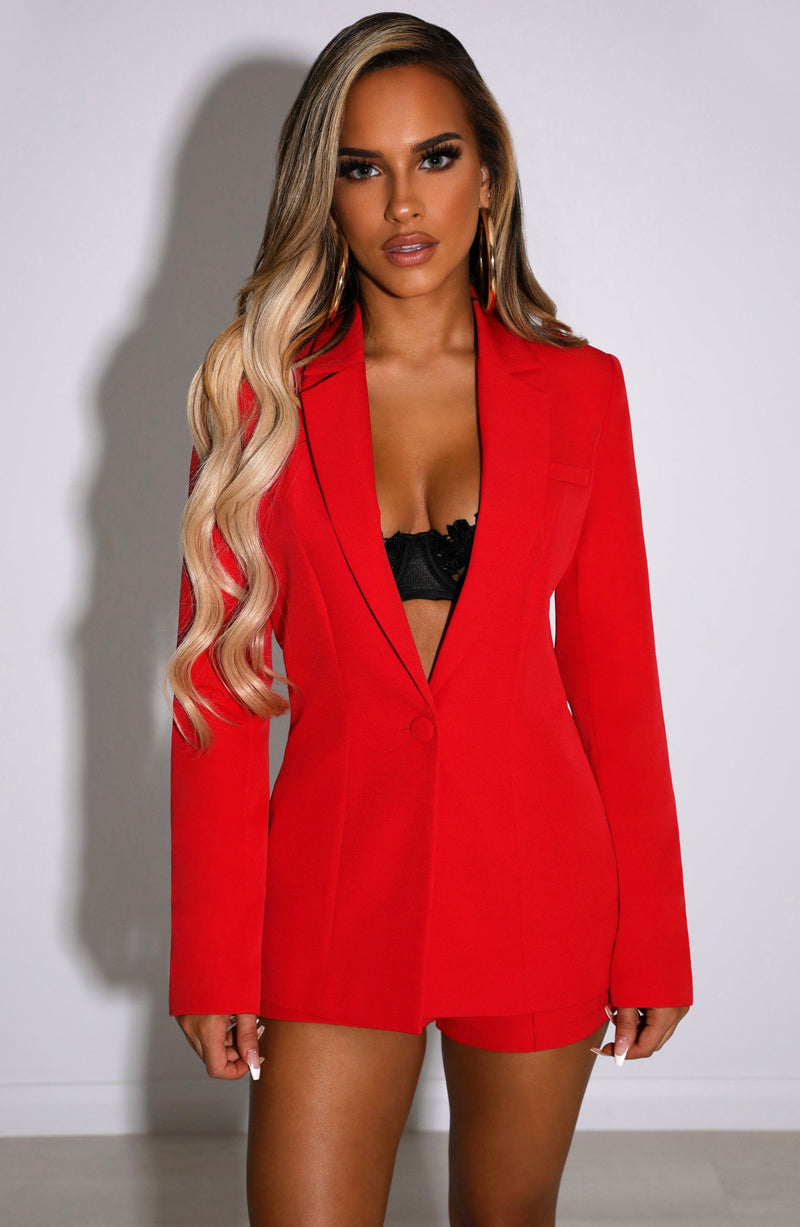Natasha Shorts - Red Babyboo Fashion Premium Exclusive Design