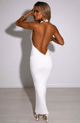 Nicollette Maxi Dress - White XS Babyboo Fashion Premium Exclusive Design