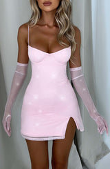 Pixie Glove - Pink Sparkle Accessories Babyboo Fashion Premium Exclusive Design