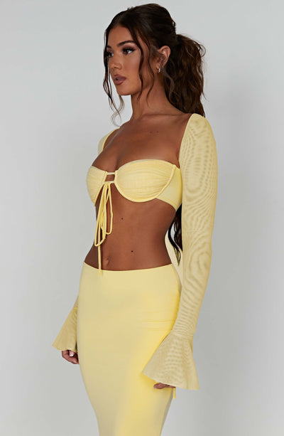 Priscilla Top - Lemon Tops Babyboo Fashion Premium Exclusive Design