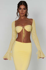 Priscilla Top - Lemon Tops Babyboo Fashion Premium Exclusive Design