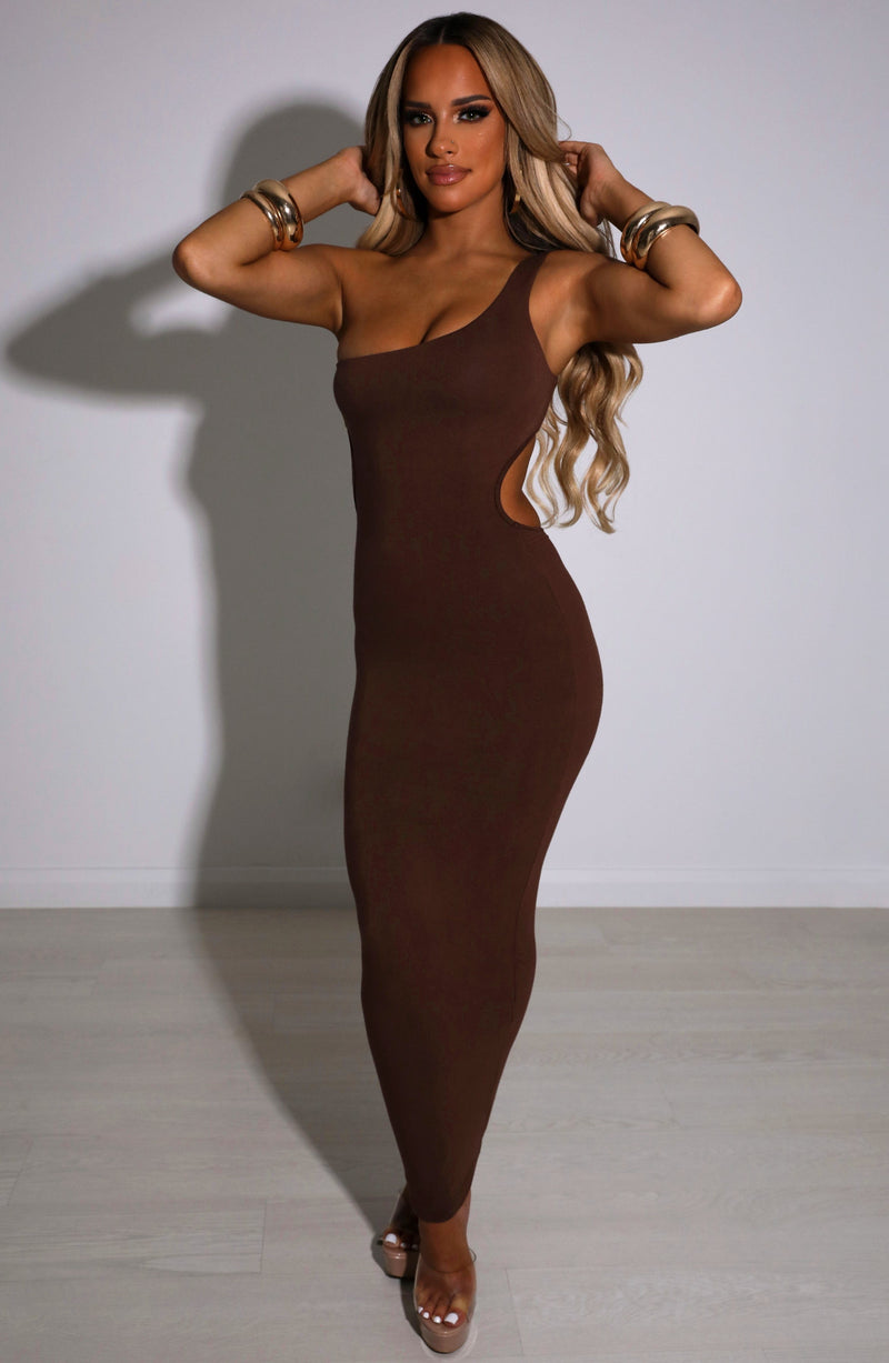 Rebecca Maxi Dress - Chocolate Babyboo Fashion Premium Exclusive Design