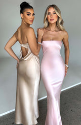 Rheanna Maxi Dress - Blush Babyboo Fashion Premium Exclusive Design