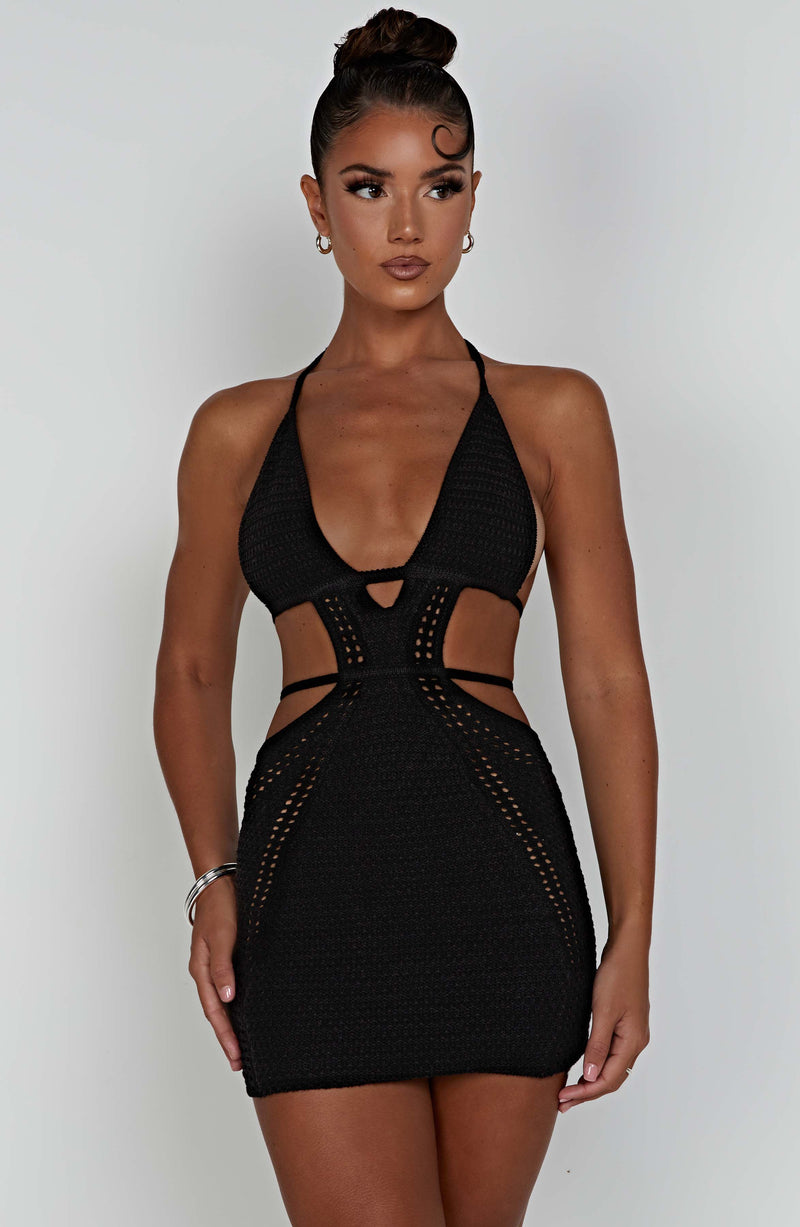 Selena Mini Dress - Black Babyboo Fashion Premium Exclusive Design