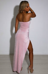 Sylvianna Maxi Dress - Pink Sparkle Babyboo Fashion Premium Exclusive Design