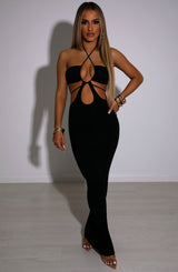 Tasha Maxi Dress - Black Babyboo Fashion Premium Exclusive Design