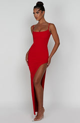Tiarne Maxi Dress - Red Dress Babyboo Fashion Premium Exclusive Design