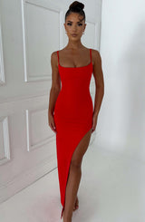 Tiarne Maxi Dress - Red Dress Babyboo Fashion Premium Exclusive Design