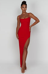 Tiarne Maxi Dress - Red Dress XS Babyboo Fashion Premium Exclusive Design