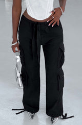 Tinashe Cargo Pants - Black Pants XS Babyboo Fashion Premium Exclusive Design