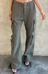 Tinashe Cargo Pants - Khaki Pants XS Babyboo Fashion Premium Exclusive Design