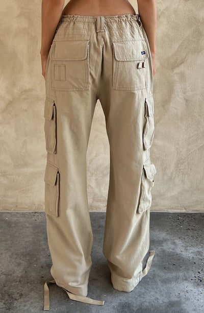 Tinashe Cargo Pants - Sand Pants Babyboo Fashion Premium Exclusive Design