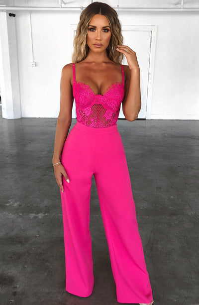 Vivian Pants- Hot Pink Pants XS Babyboo Fashion Premium Exclusive Design