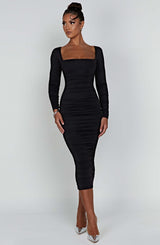 Wren Maxi Dress - Black Dress Babyboo Fashion Premium Exclusive Design