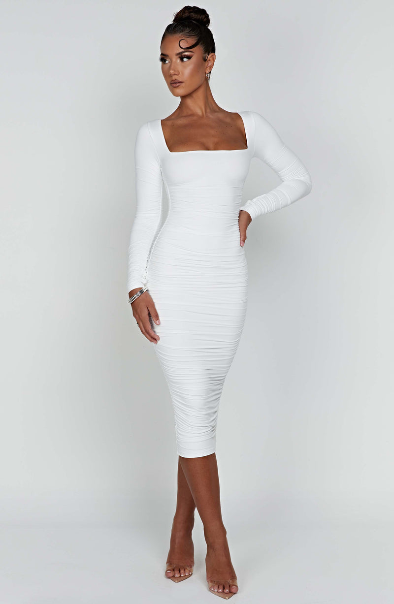 Wren Maxi Dress - White Dress Babyboo Fashion Premium Exclusive Design