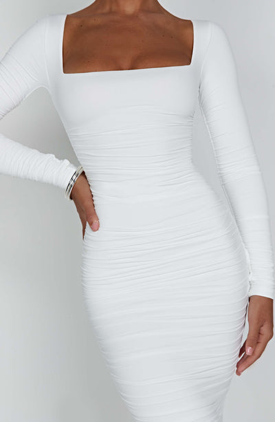 Wren Maxi Dress - White Dress Babyboo Fashion Premium Exclusive Design