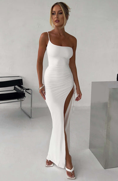Zuri Maxi Dress - White Dress XS Babyboo Fashion Premium Exclusive Design